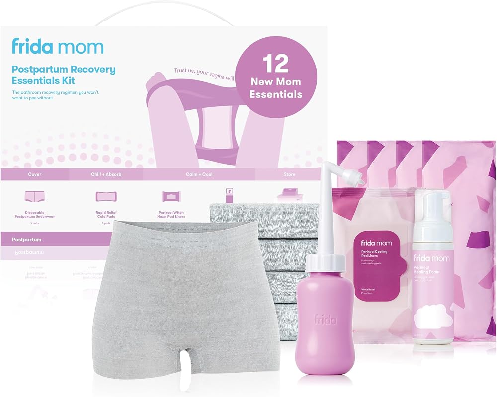 Frida Mom 11pc Postpartum Essentials Kit Gift Set, Hospital deal at Amazon