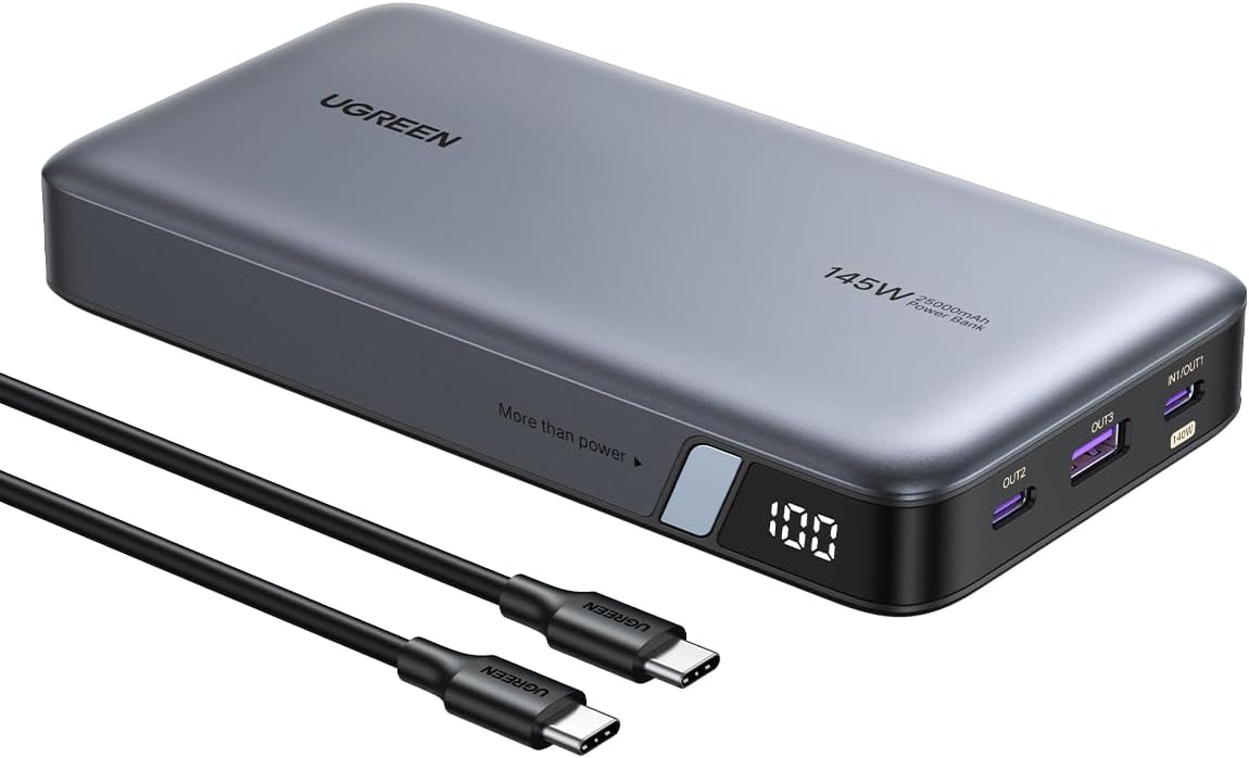 Prime Members: UGREEN Power Bank 25,000mAh Only $64.99 at Amazon