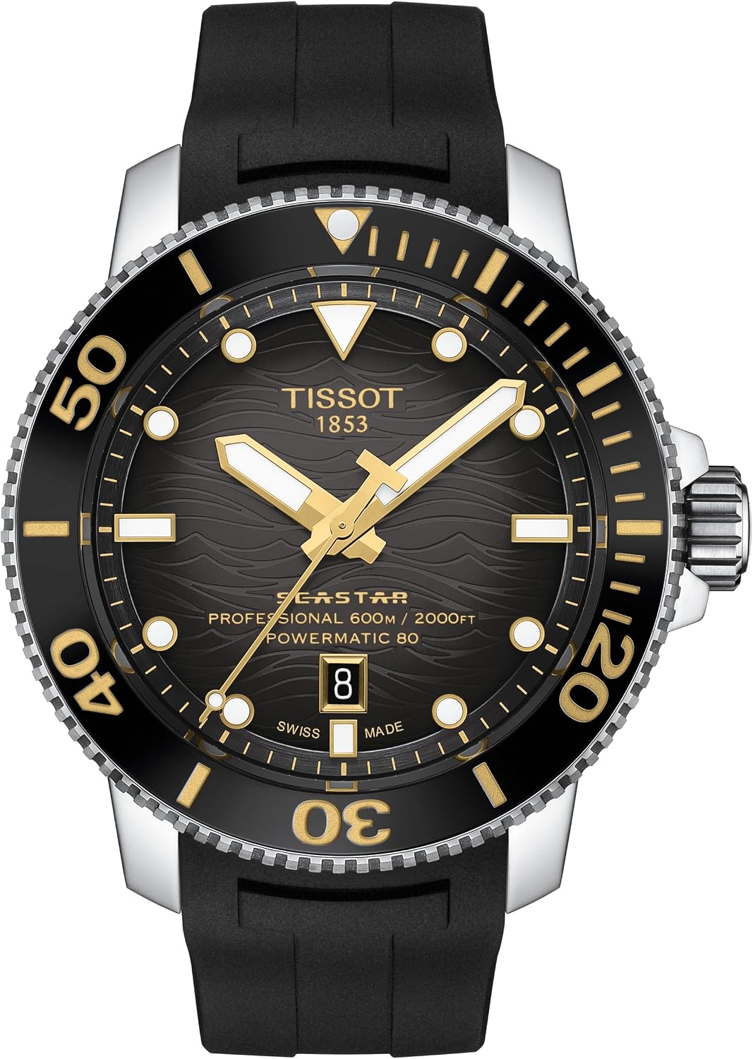 Prime Members: 46mm Tissot Men’s Seastar 2000 Only $1225 at Amazon