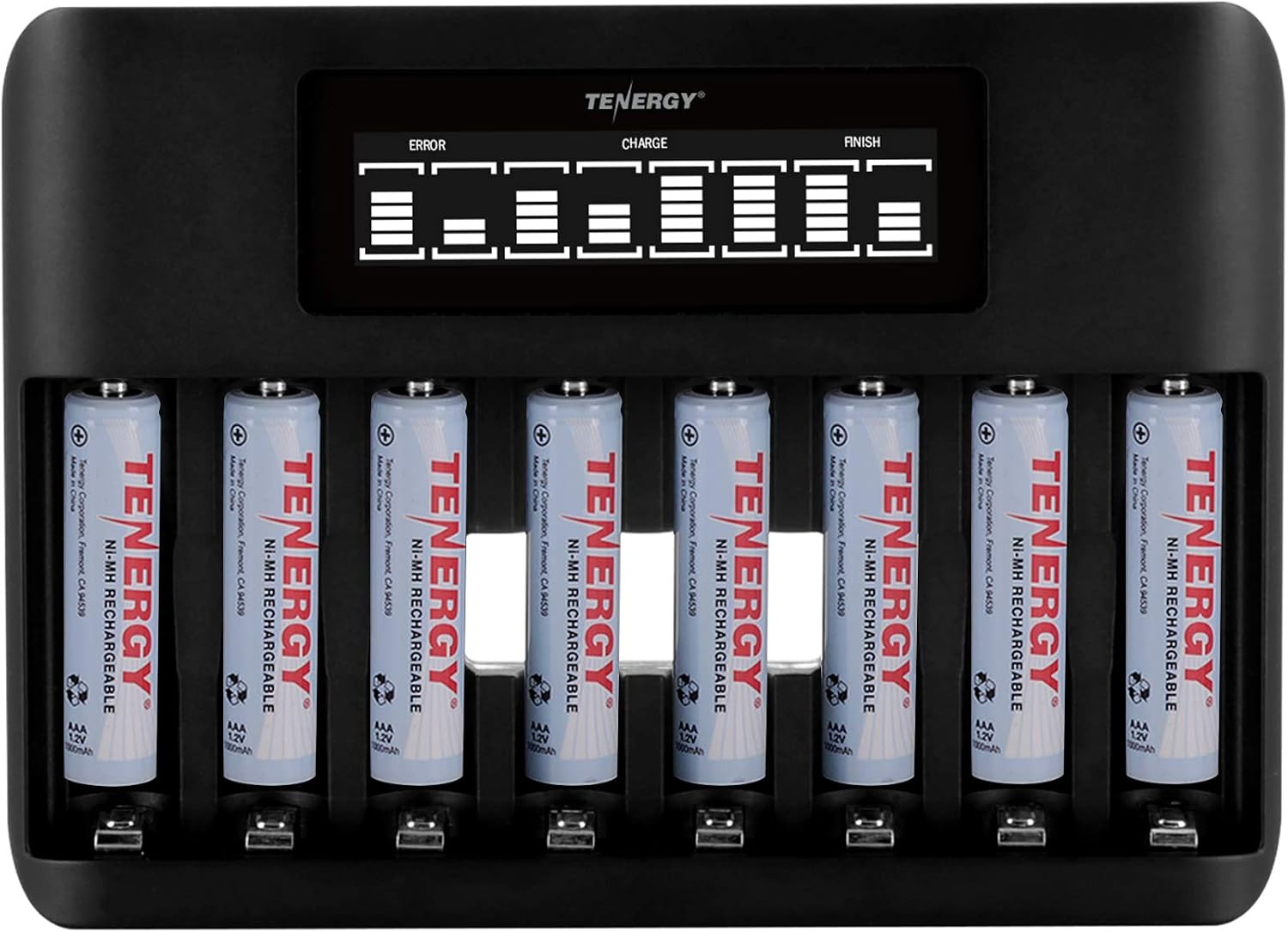 Tenergy TN480U 8-Bay LCD Display Fast Charger for NiMH/NiCD deal at Amazon