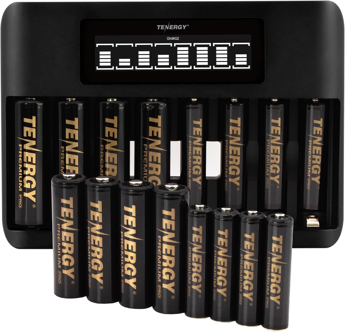 Tenergy TN480U 8-Bay LCD Display Fast Charger with 8 Pack AA deal at Amazon