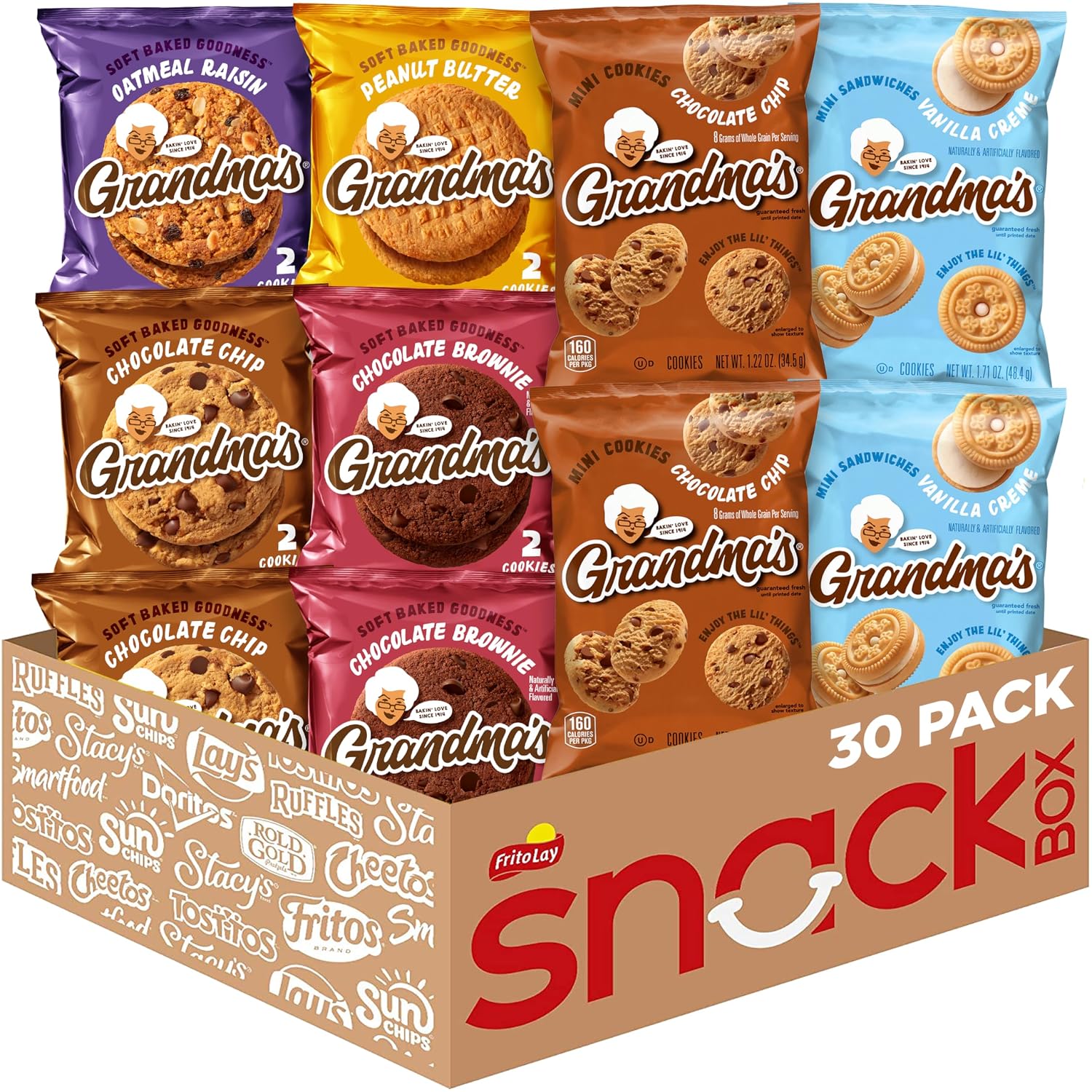 Grandma’s Cookies 30-Count Only deal at Amazon