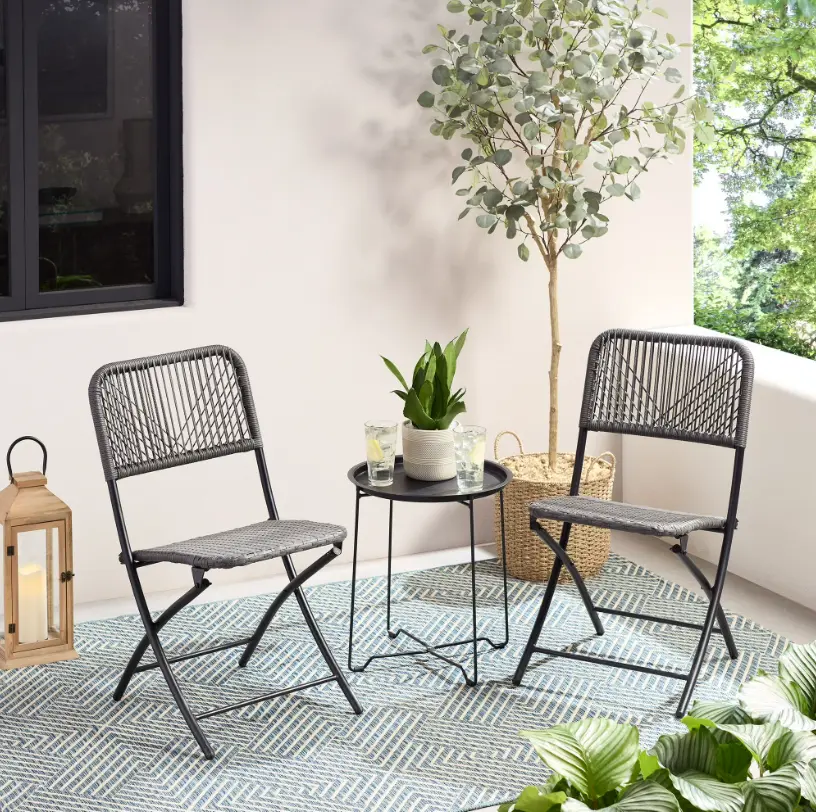 Mainstays 3-Piece Folding Patio Bistro Set Deal: Save $82 at Walmart