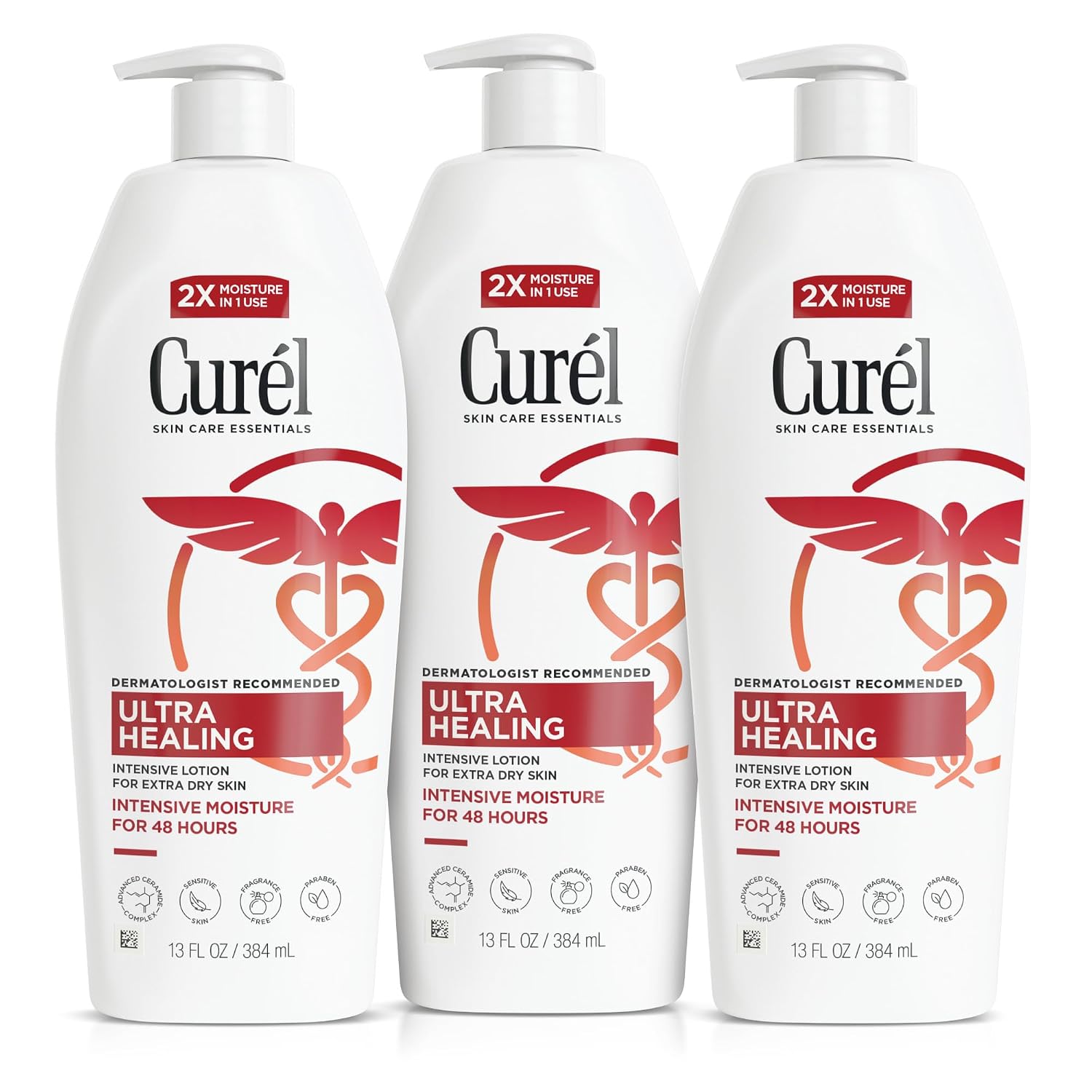 Curel Ultra Healing Lotion Pack of 3 Only deal at Amazon