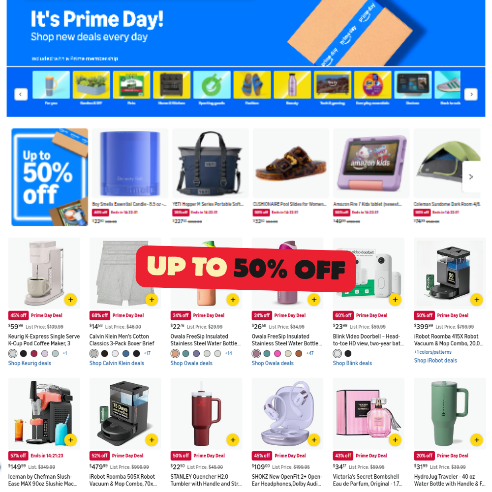 Amazon Prime Day Big Deals: Save on Amazon