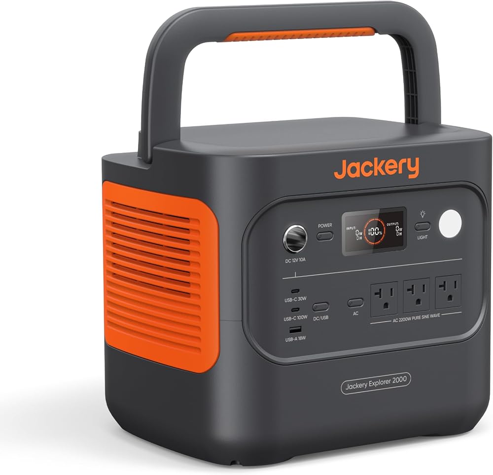 Jackery Explorer 2000 v2 Portable Power Station, 2042Wh LiFe deal at Amazon
