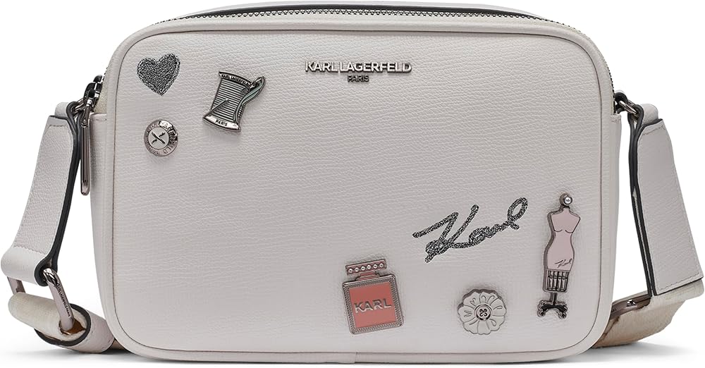 KARL LAGERFELD Paris Women's Maybelle Choupette Crossbody, W deal at Amazon