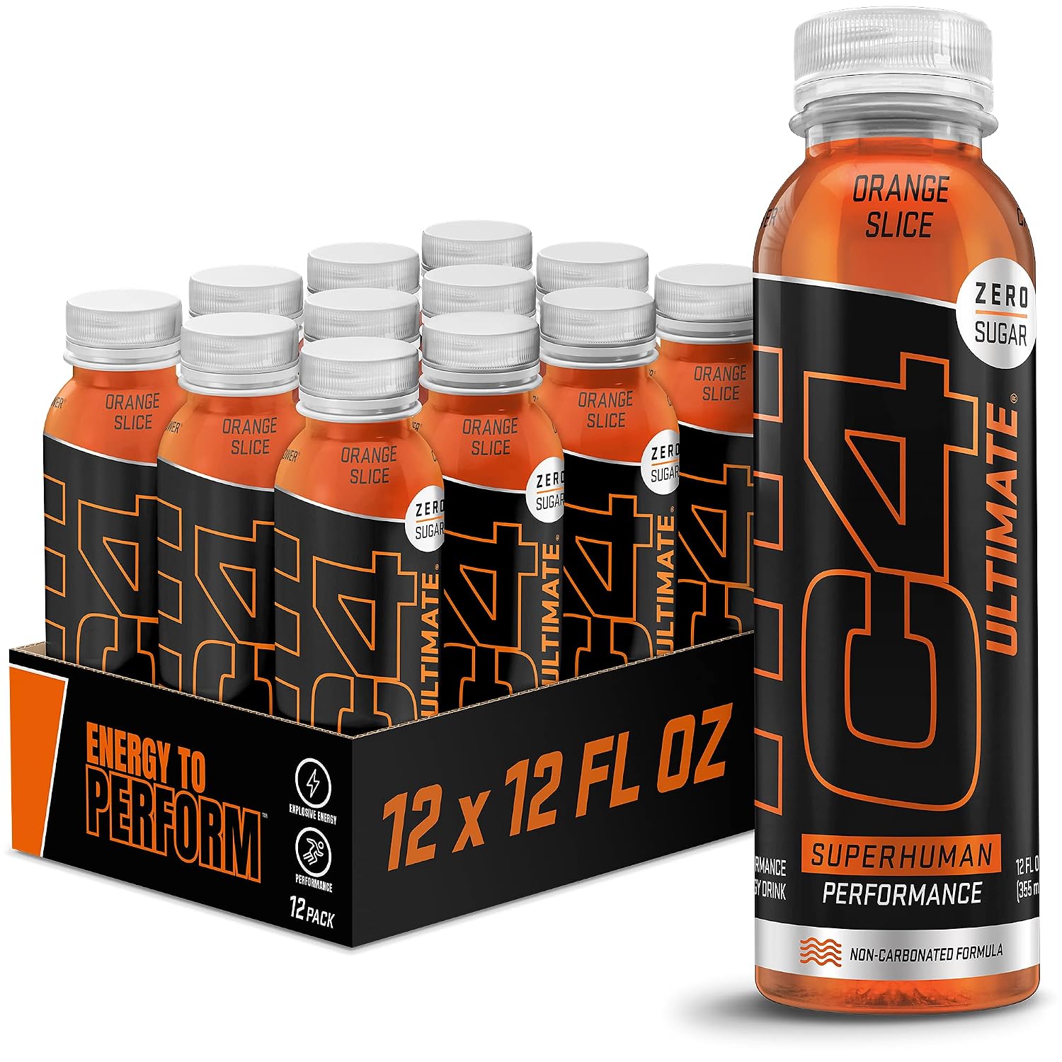 C4 Ultimate Non-Carbonated Zero Sugar Energy Drink 12-Pack O deal at Amazon