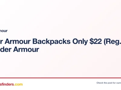 Under Armour deal card