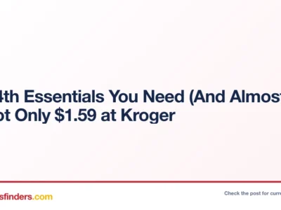 Kroger deal card