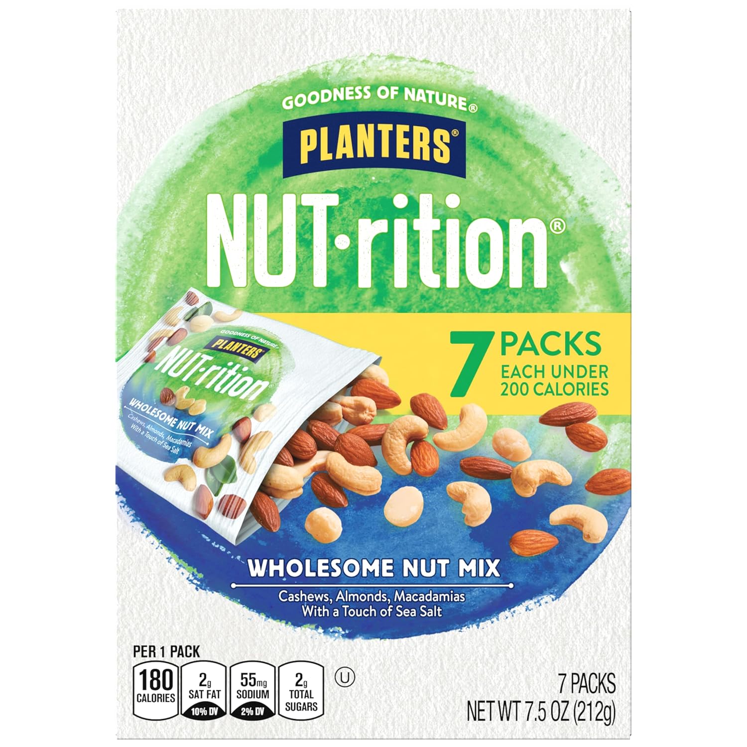 $3.54 Reg $5.96 PLANTERS NUT-rition Wholesome Nut Mix 7.5 oz deal at Amazon