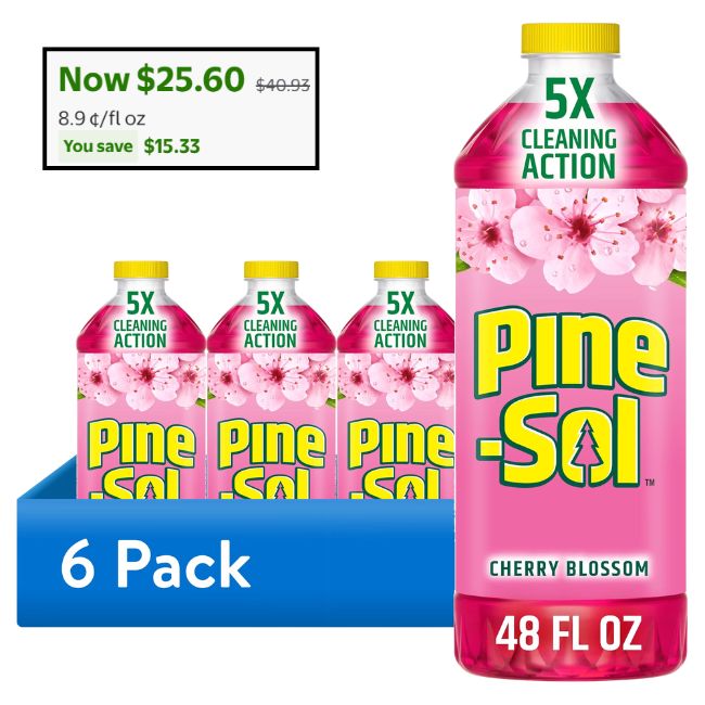 Pine-Sol Multi-Surface Cleaner Deal: Save $15.33 at Walmart