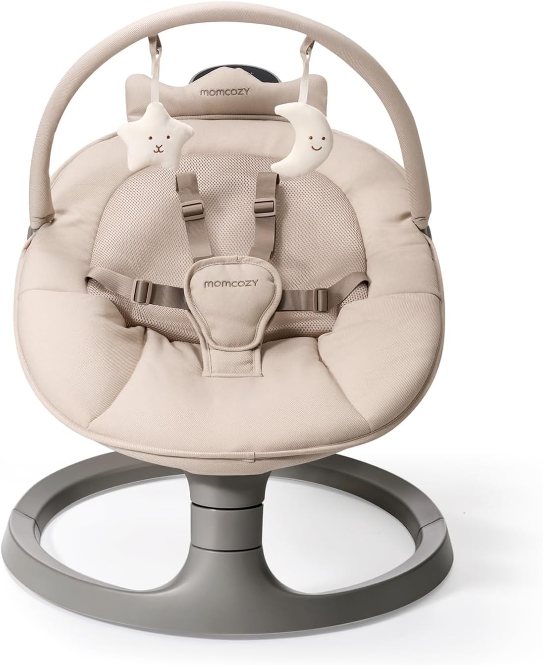 Momcozy 2-in-1 Electric Baby Swing, Dual-Arm Support System deal at Amazon