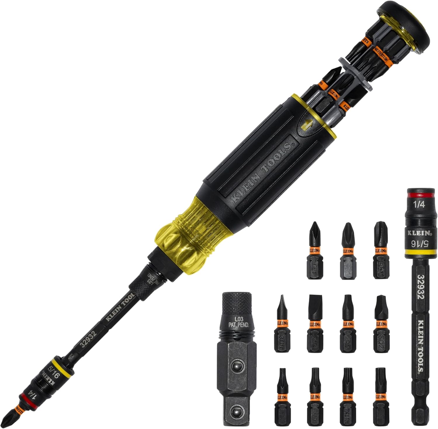 Prime: Klein Tools KNECT 16-in-1 Impact-Rated Hybrid Screwdr deal at Amazon