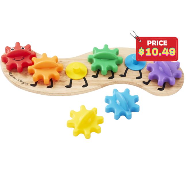 Rainbow Caterpillar Gear Toy Deal: Save 42% at Amazon