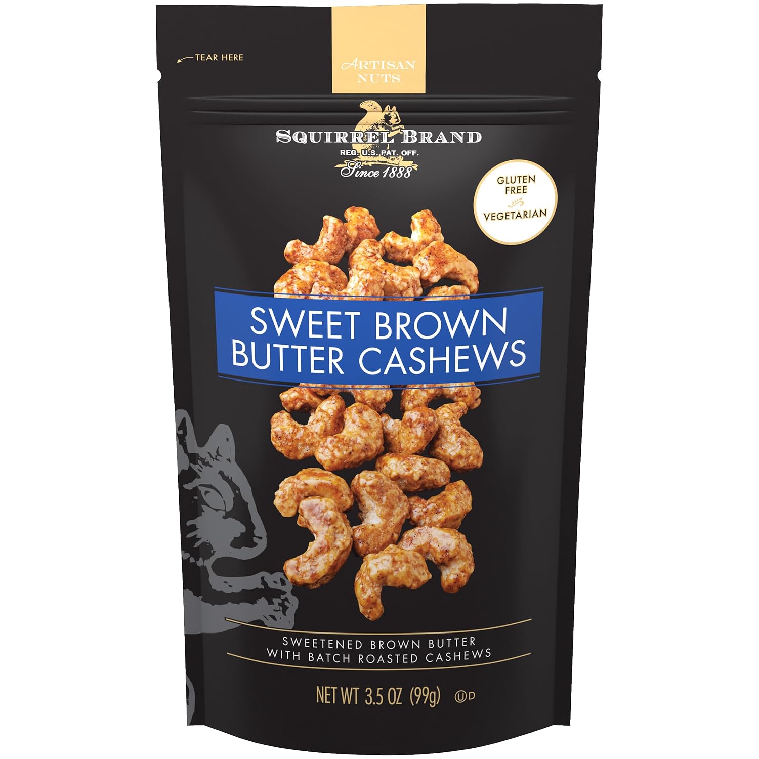 Squirrel Brand Butter Cashews deal at Amazon