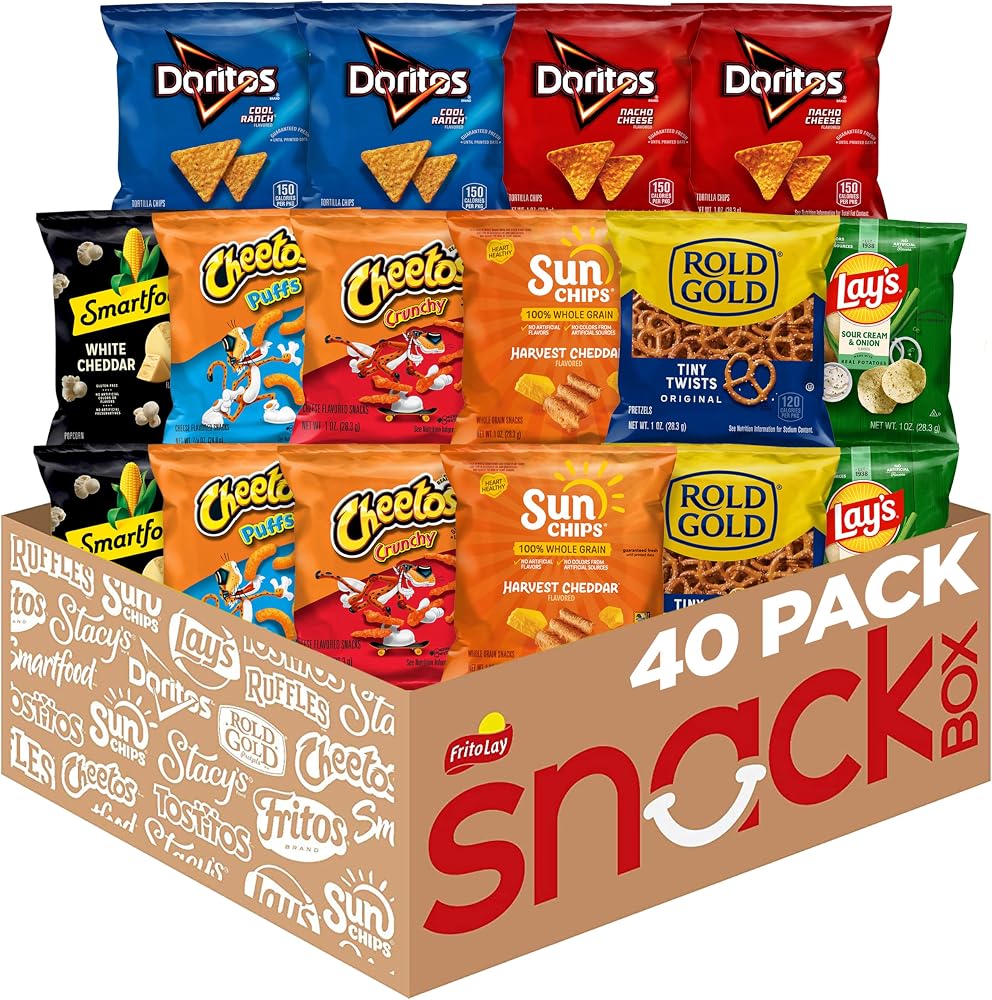Frito-Lay Fun Times Mix Variety Pack, 40 Count deal at Amazon
