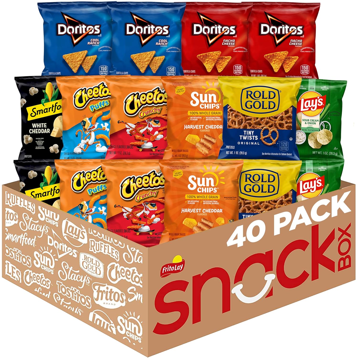 Frito Lay 40-Count Pack for deal at Amazon