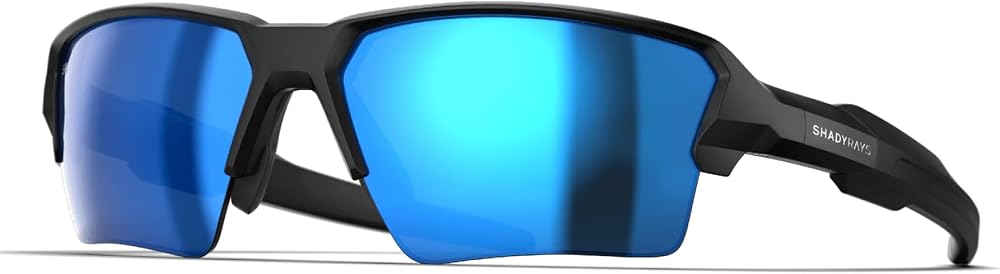 Shady Rays Talon - Black Glacier/Blue Glacier Mirror Lens, S deal at Amazon