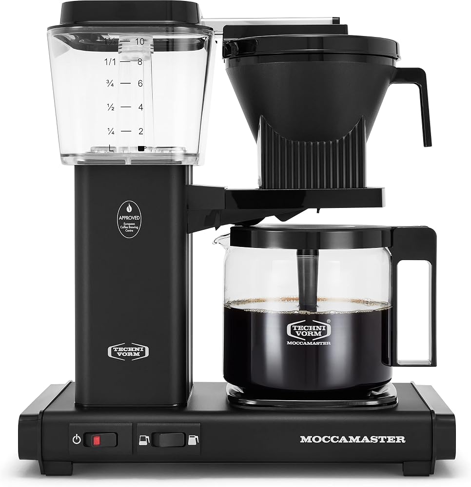 Moccamaster 53948 KBGV Select 10-Cup Coffee Maker, Matte Bla deal at Amazon