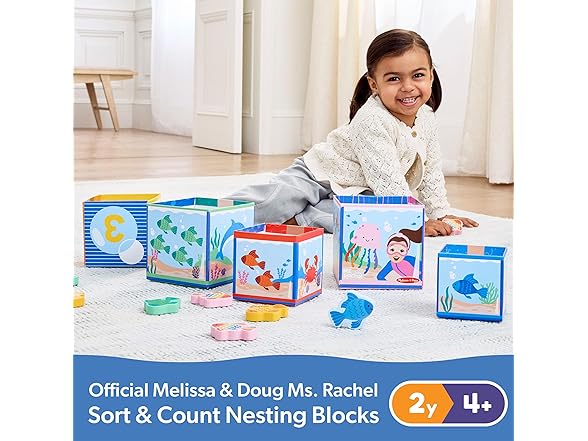 Melissa & Doug Ms. Rachel Sort and Count Nesting and Stacking Deal at Kohl’…