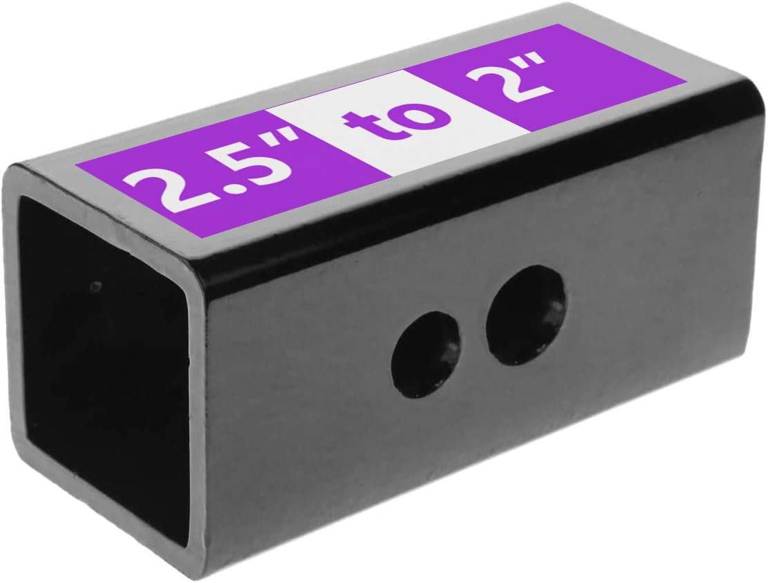 LFPartS 2.5 Inches to 2 Inches Metal Trailer Receiver Hitch deal at Amazon