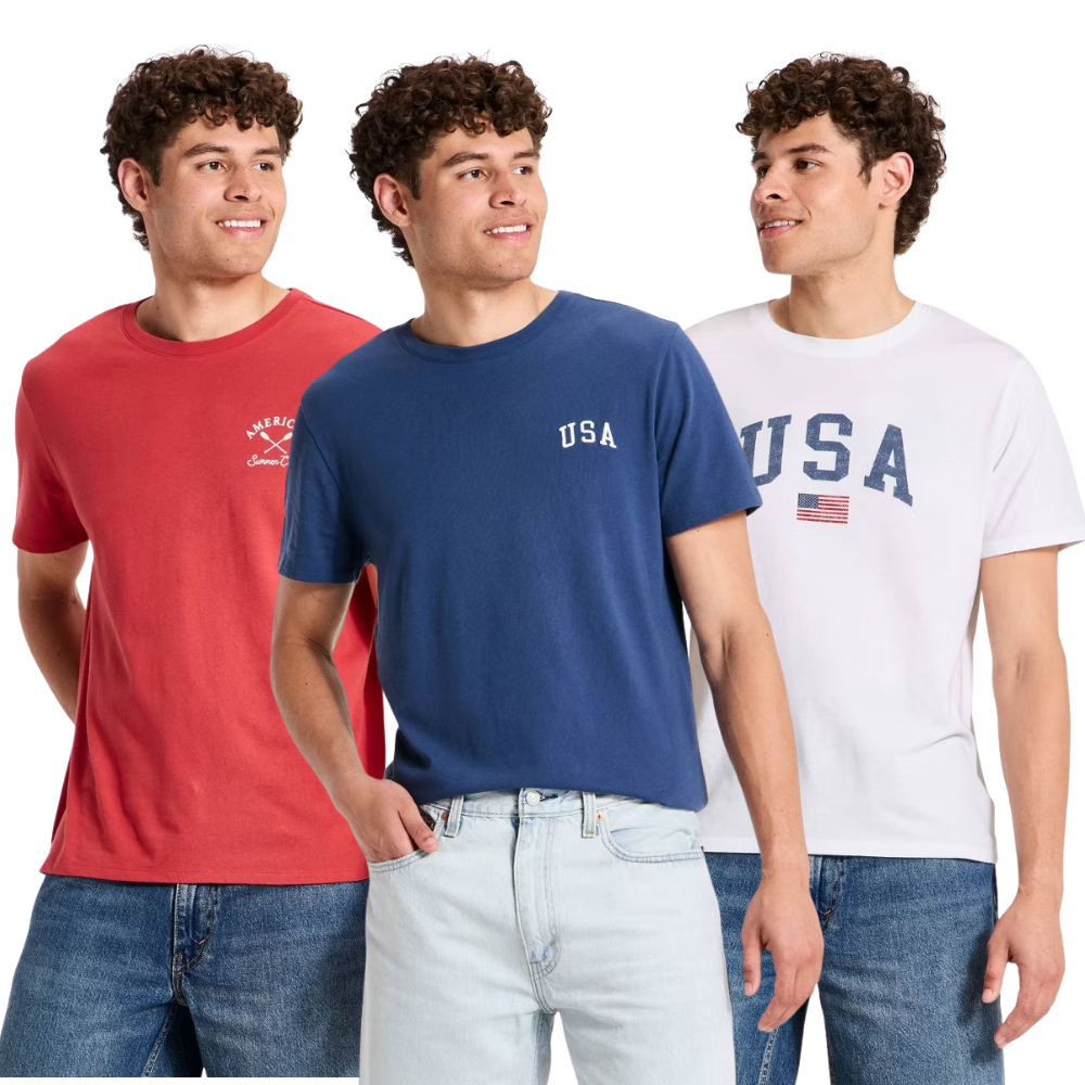 Men’s Short Sleeve ‘USA’ Graphic T-Shirt Deal at Target: Save $3.20