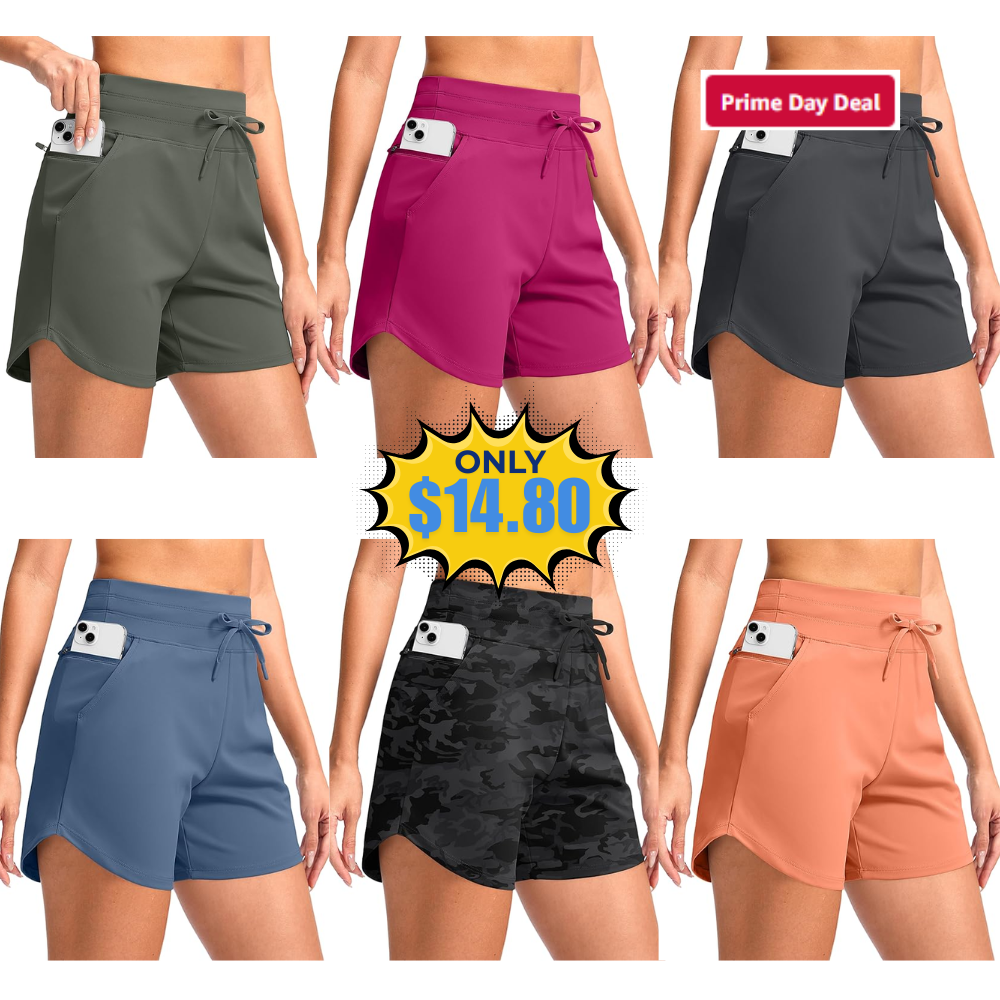 G Gradual Women’s 5″ Running Shorts Deal: Save 35% at Amazon