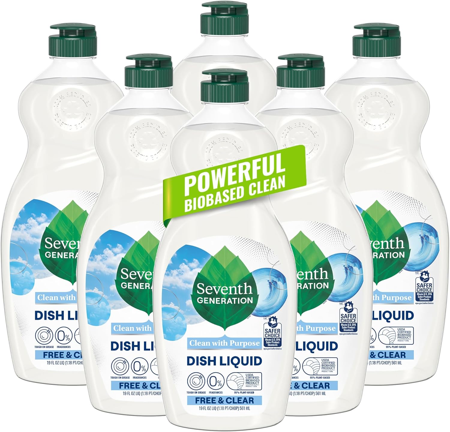 Seventh Generation Dish Soap 6-Pack Only $12.33 (Reg. $20.82) at
