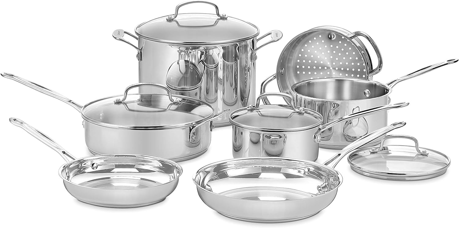 SS Pots & Pans Set Only $113.95 (Reg. $209.95) at Amazon