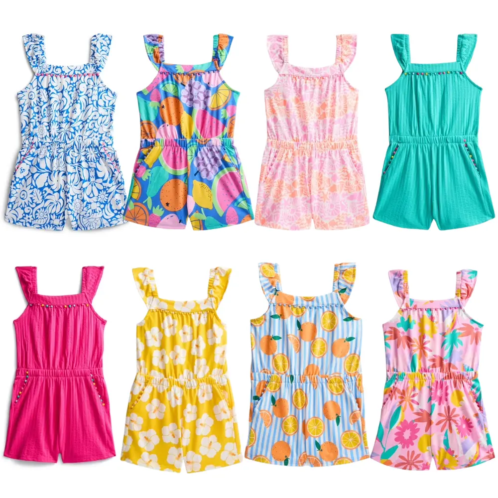 Wonder Nation Toddler Girls Romper Deal: Save $2.49 at Walmart