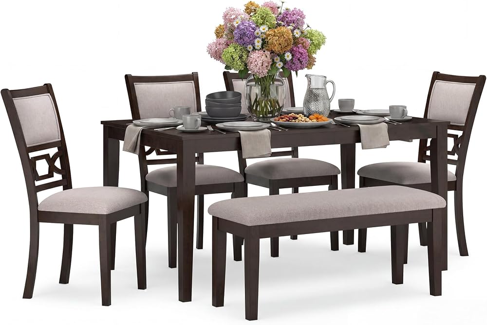 Signature Design Dining Room Table Set Only $705.85 at Amazon
