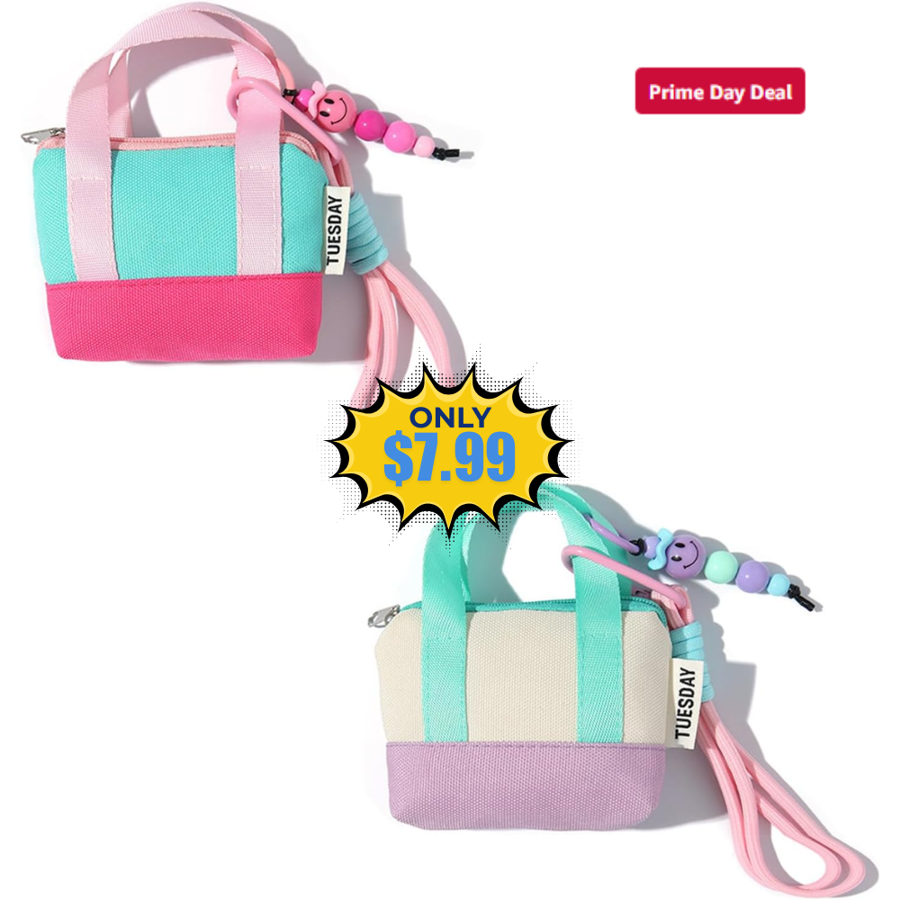 2-Pack Mini Coin Purse Keychain Deal: Save 20% at Amazon