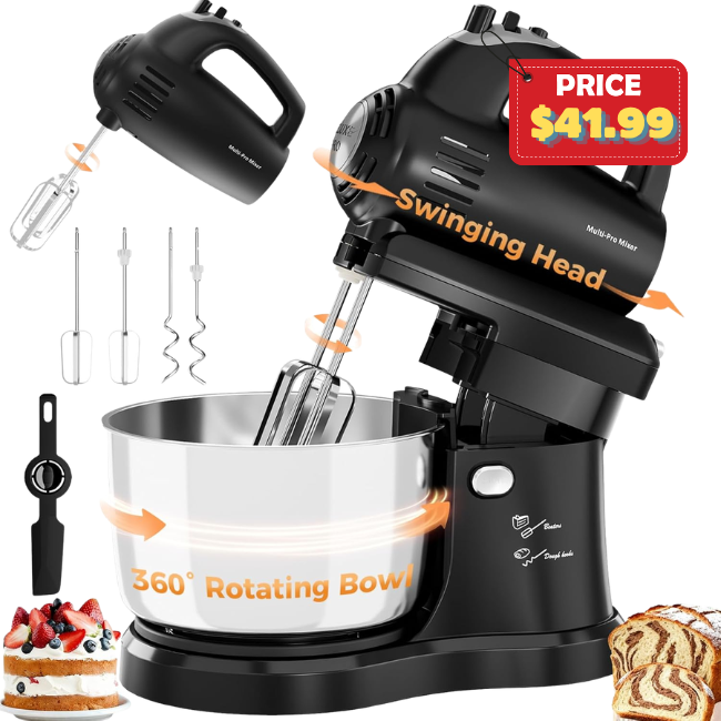 Electric Kitchen Mixer Deal: Save 50% at Amazon