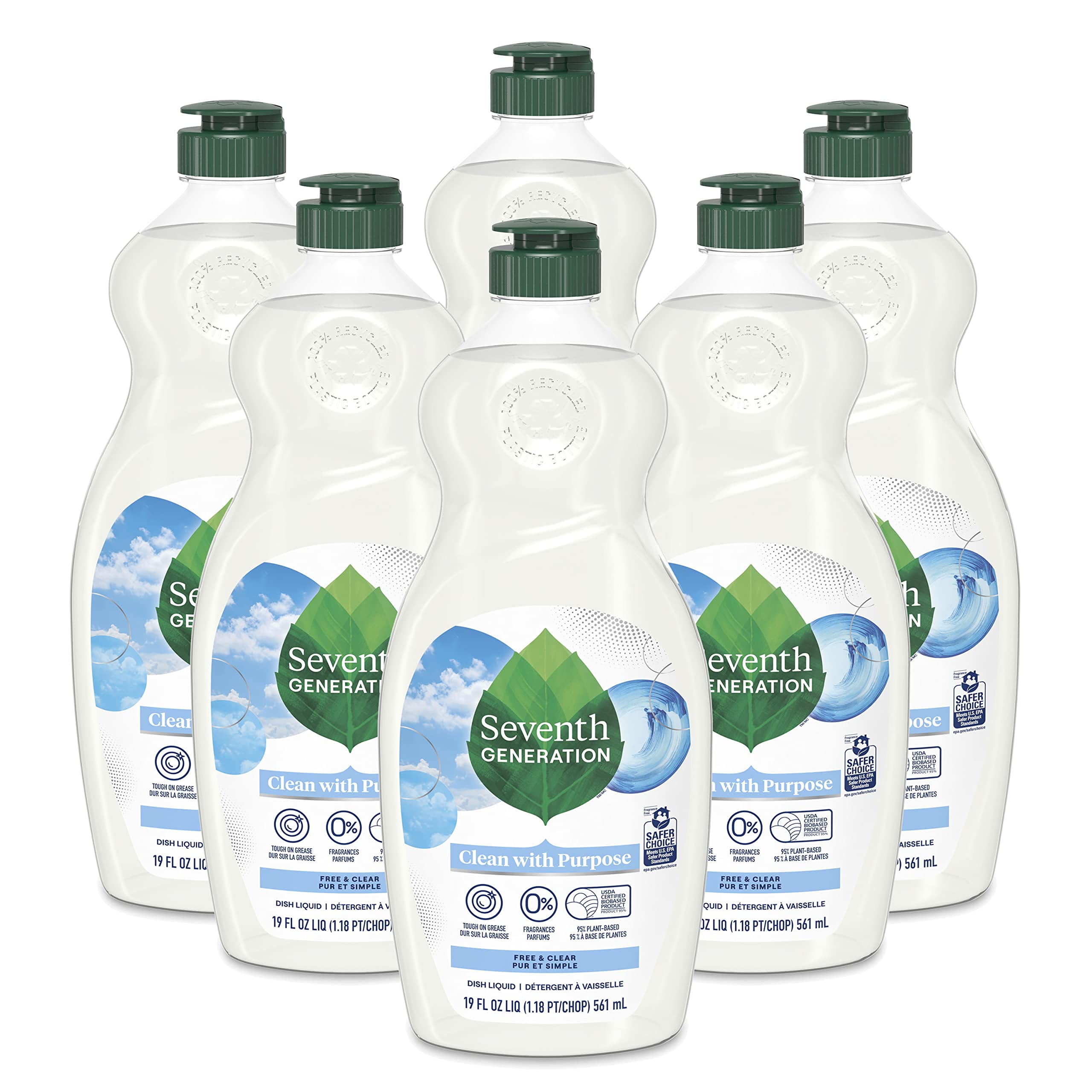 Seventh Generation Dish Liquid Soap Deal: Save 63% at Walmart