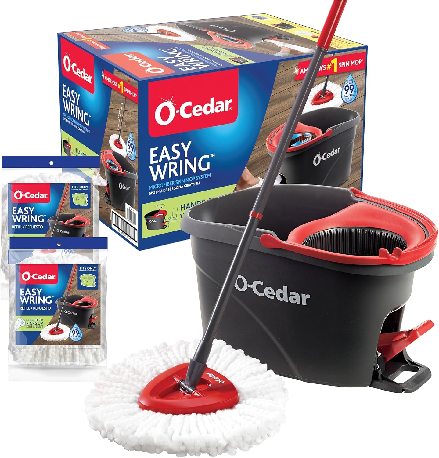 O-Cedar EasyWring Microfiber Spin Mop Only $37.99 (Reg. $64.97) at