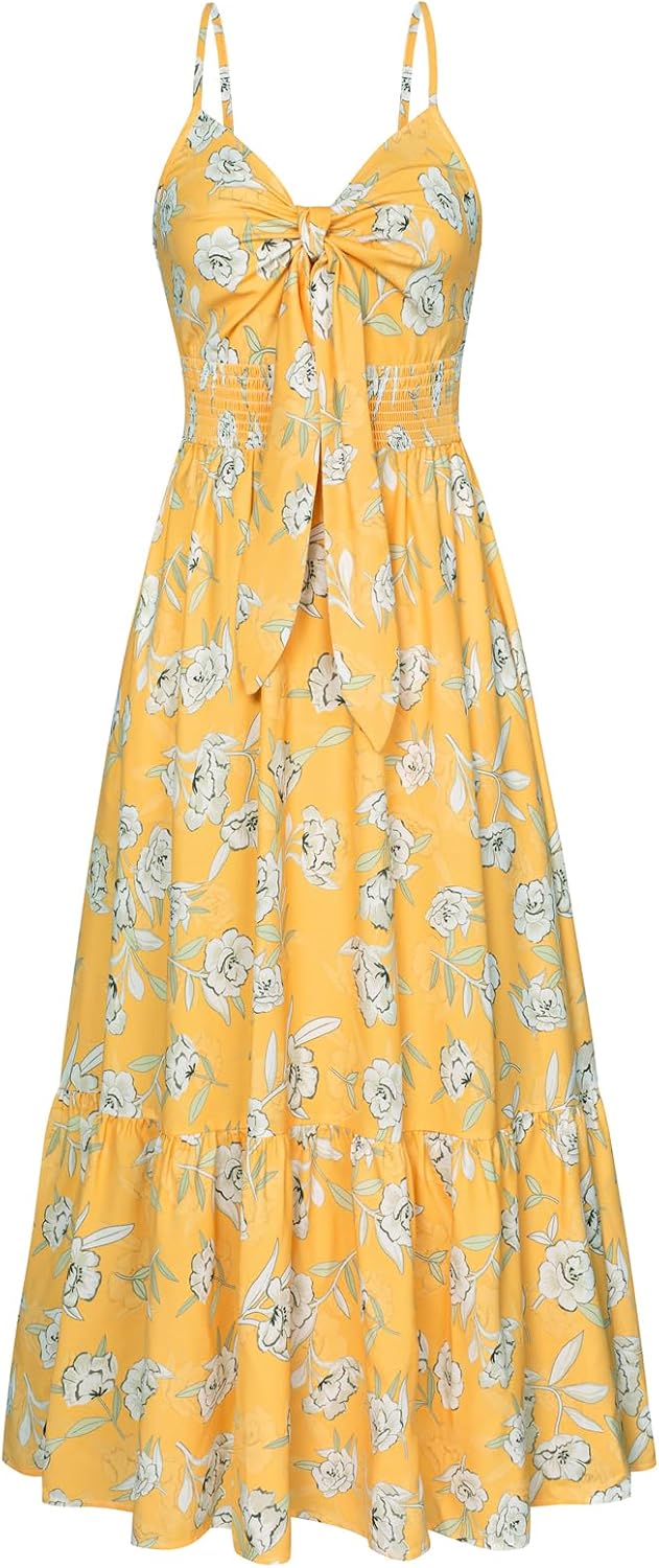 Grace Karin Summer Floral Maxi Dress Only $39.99 at Amazon