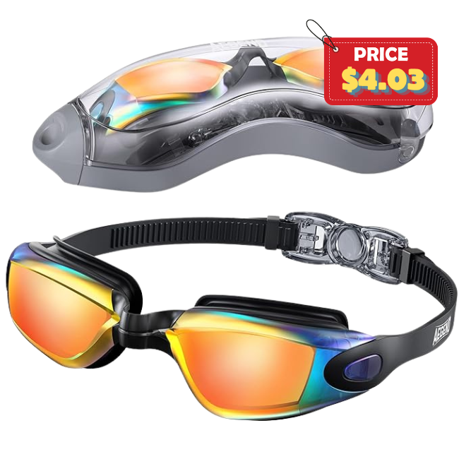 Aegend Swim Goggles Deal: Save 50% at Amazon