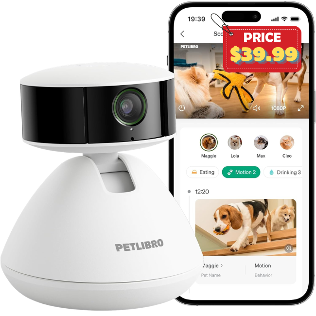 PETLIBRO AI Dog Camera Deal: Save 50% at Amazon