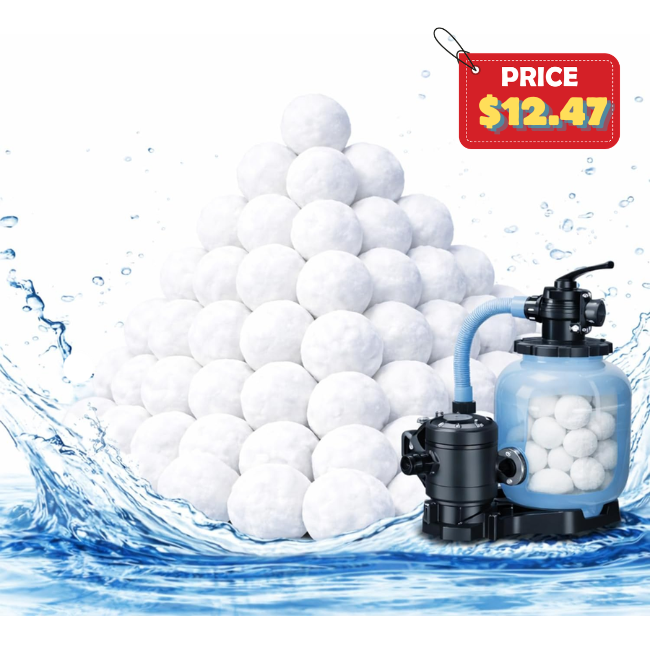 Pool Filter Balls Deal: Save 40% at Amazon