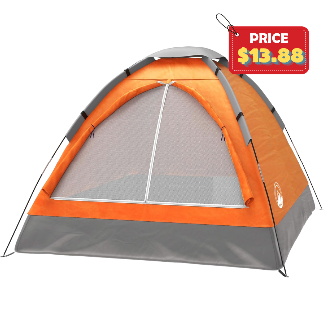 2 Person Camping Tent Deal: Save 60% at Amazon