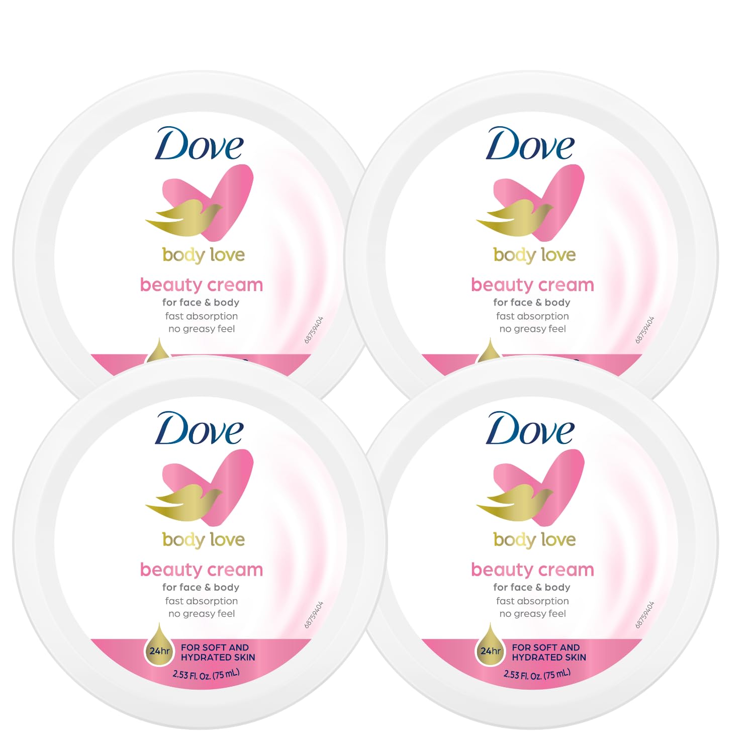 Dove Beauty Cream 4-Pack Only $8 at Amazon
