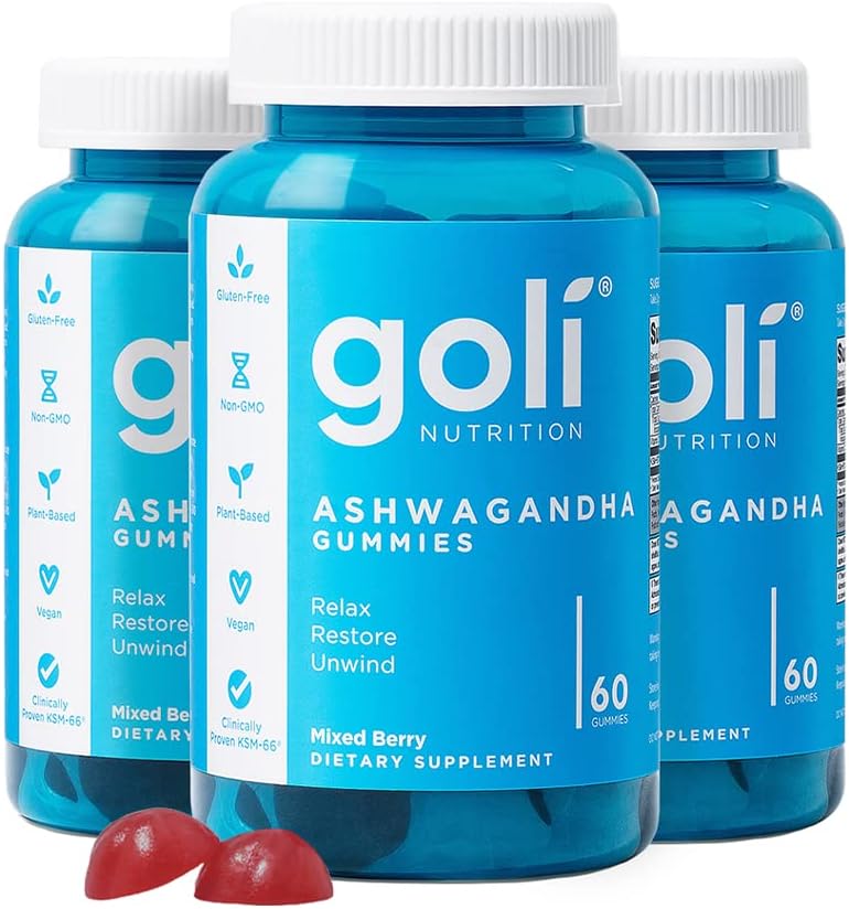 Goli Ashwagandha & Vitamin D Gummies Only $15.02 (Reg. $44.94) at