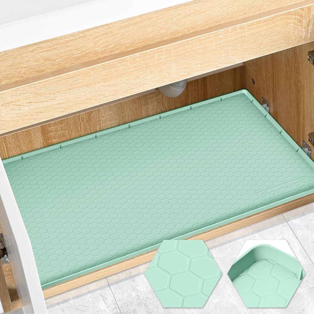 FORWOS Waterproof Under Sink Mat Only $24.99 at Amazon