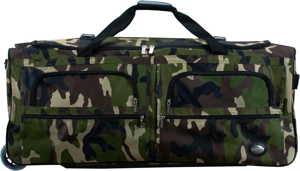 Rockland 22″ Polyester Rolling Duffel Bag Only $44.34 at Amazon
