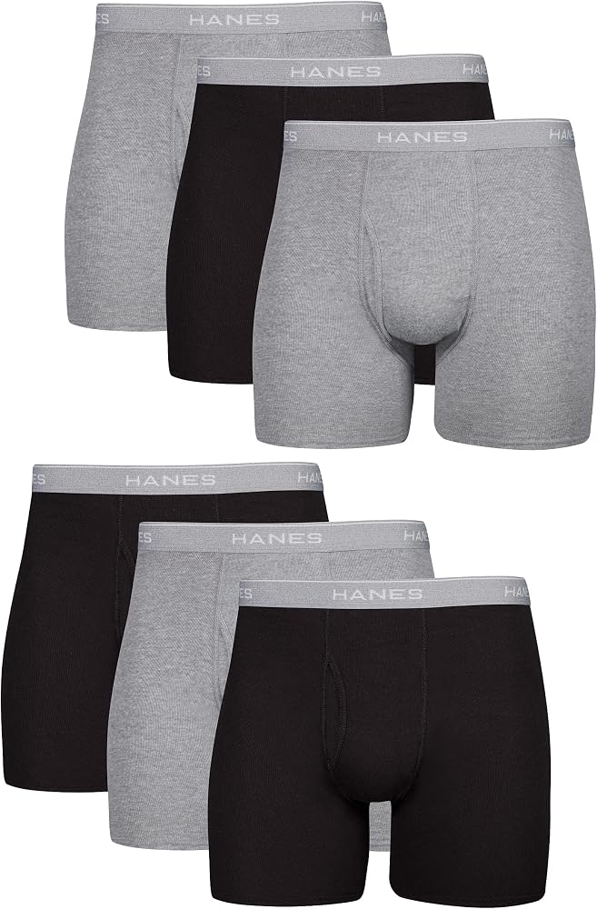 Hanes Men’s Boxer Brief 6-Pack Only $23.98 at Amazon