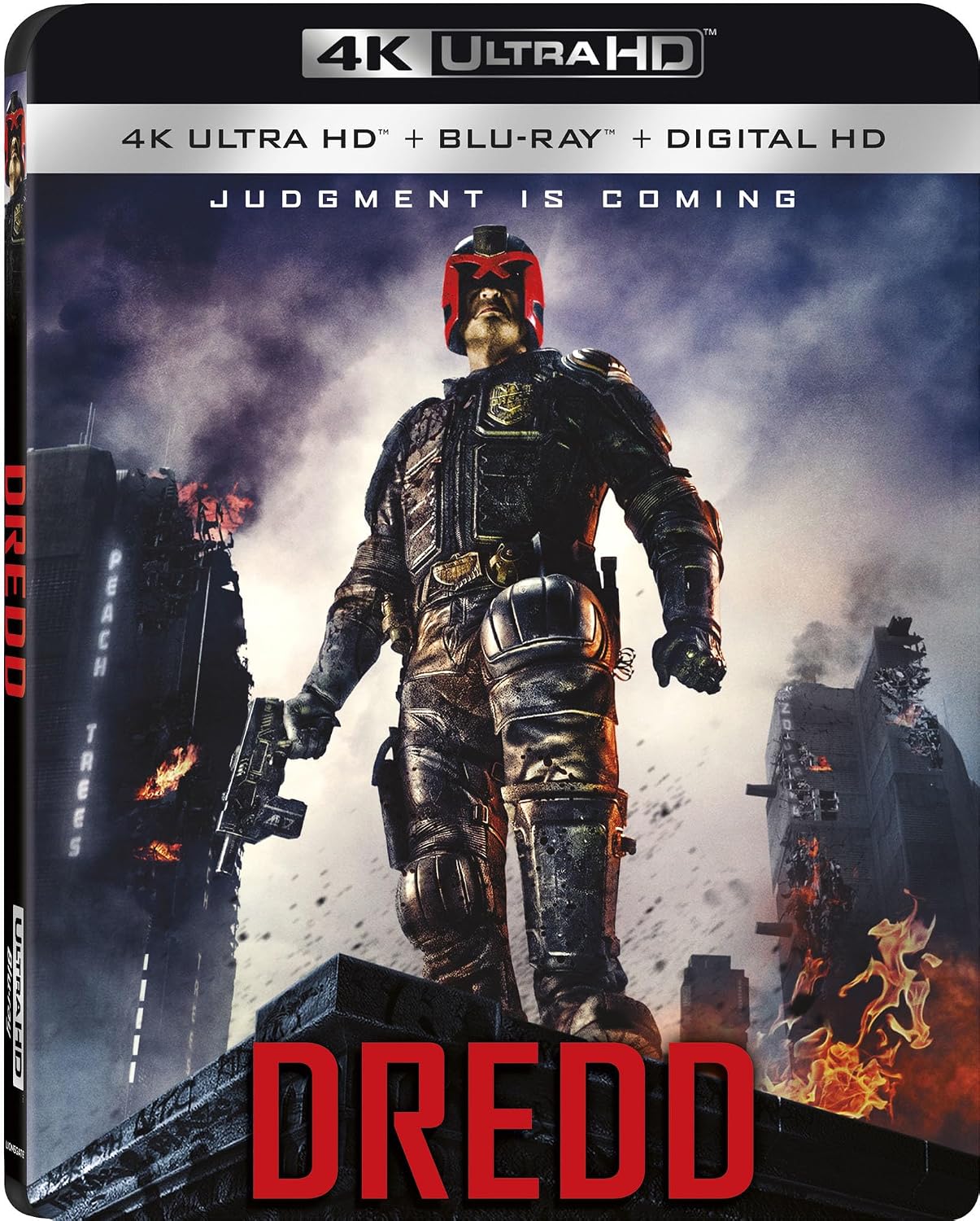 Dredd 4K UHD + Blu-ray + Digital Only $10.50 at Amazon