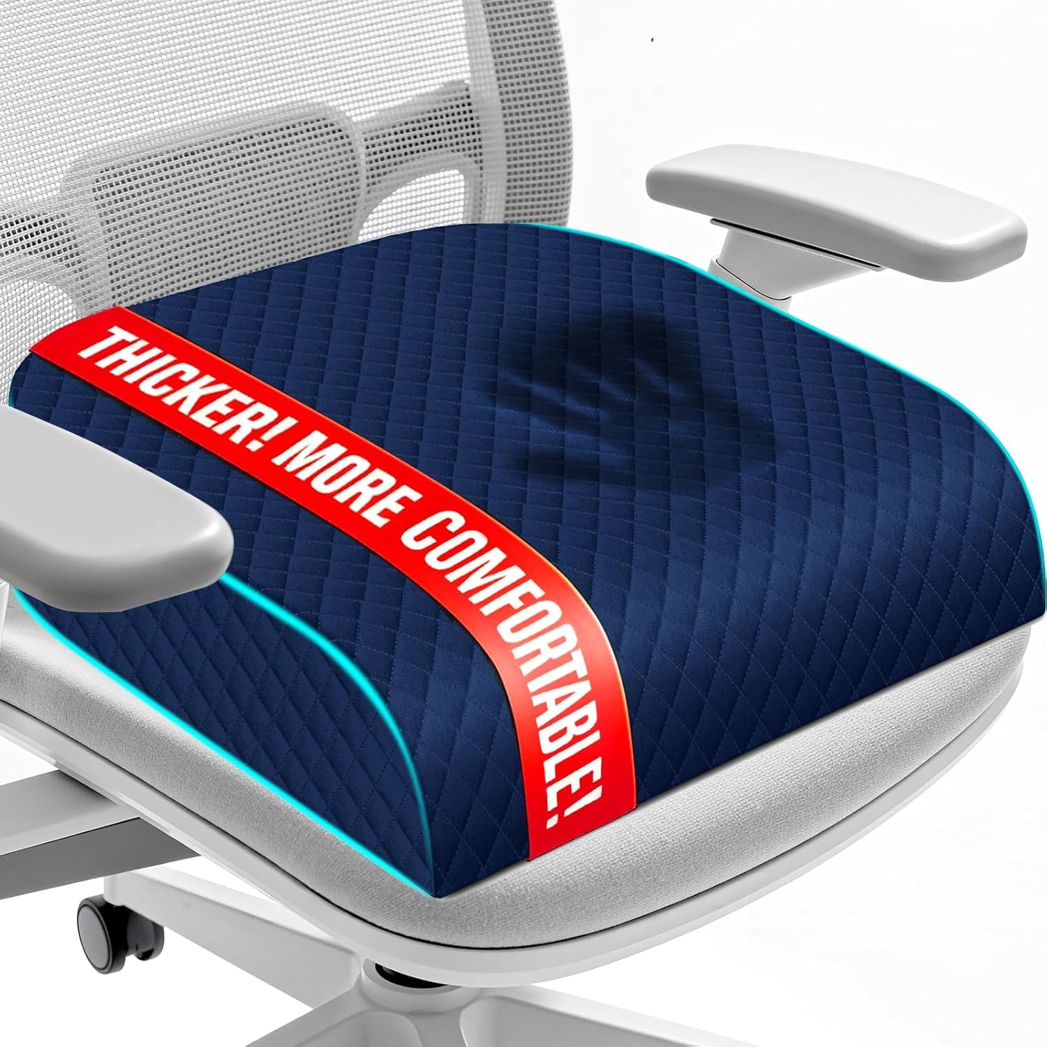 EdenDwell memory foam seat cushion for office chair on Amazon