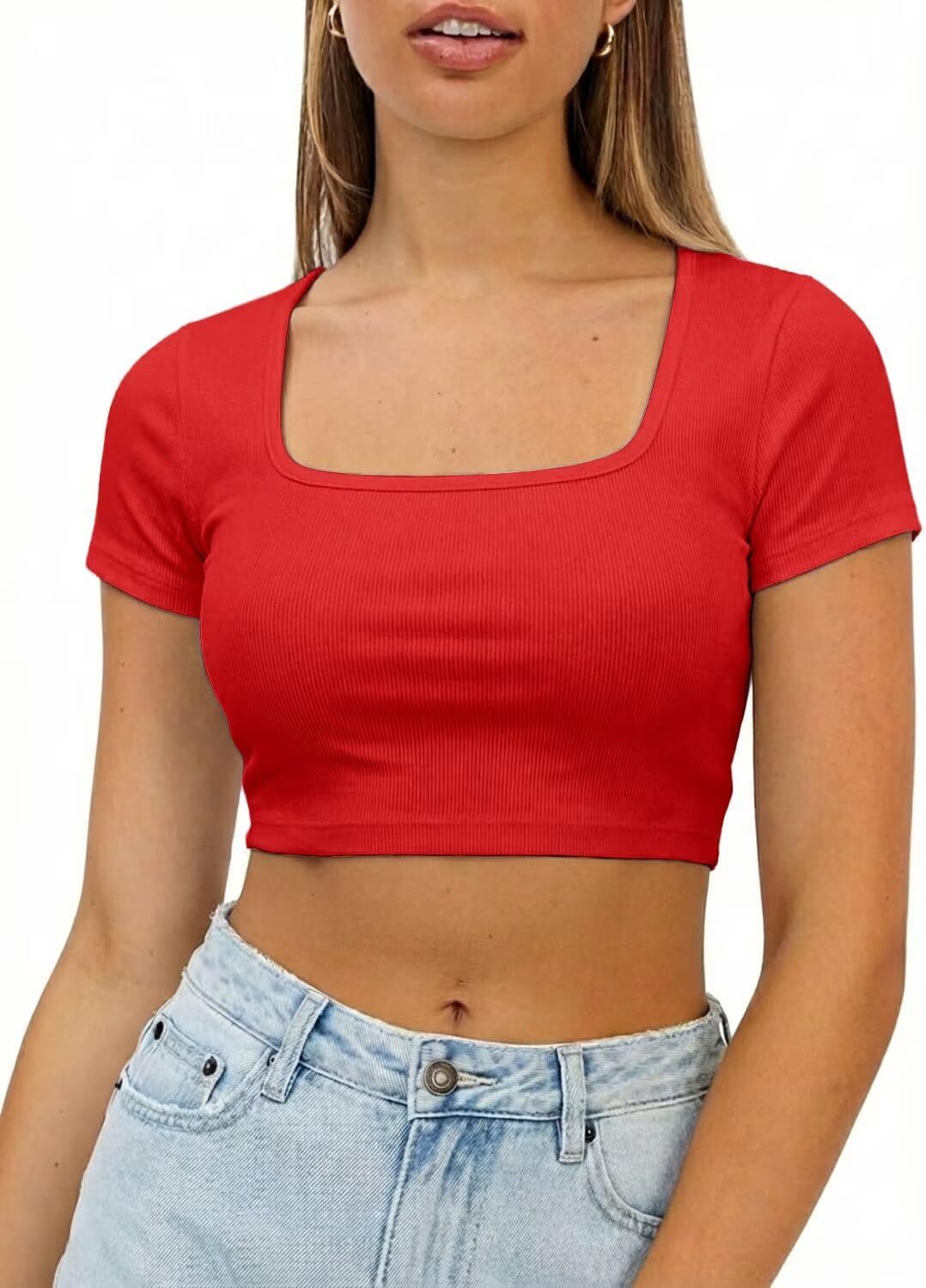Haochic Women’s Crop Tops Only $14.99 at Amazon