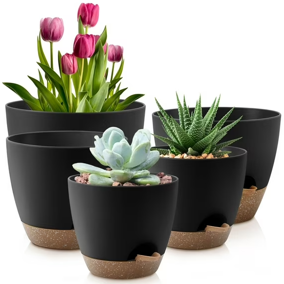 FOUKUS Self-Watering Plant Pots Deal: Save $15 at Walmart